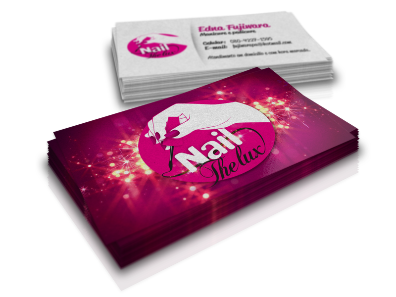 Cartão de Visita da Nail The Lux