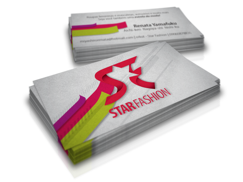 Cartão de Visita da Star Fashion