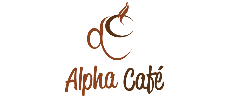 Logotipo Alpha Café