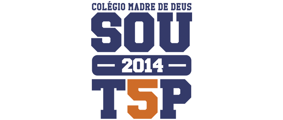 Logotipo para campanha do Colégio Madre de Deus - Sou Top 5