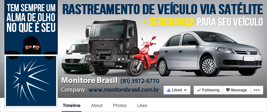 Capa de Facebook para campanha da Monitore